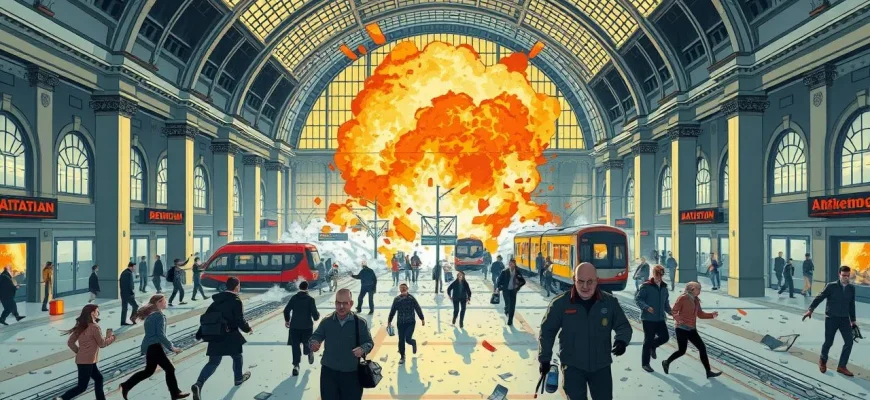 Katastrophenfilme über Bahnhofseva