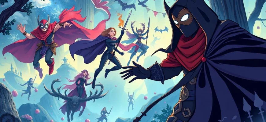 Fantasiehelden im Maskenfilm: Eine Reise in die Magie