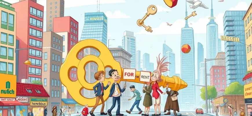 Komische Filme über Immobilien und das Leben in der Stadt