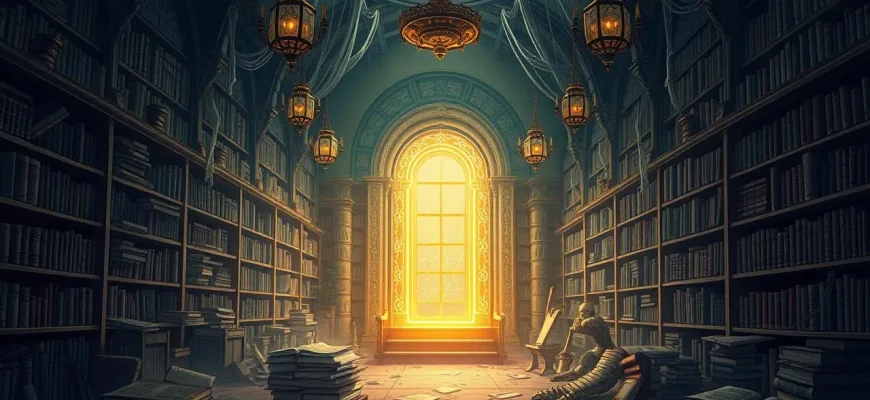 Mystische Filme über verlorene Bibliotheken