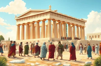 Historische Filme über den Akropolis