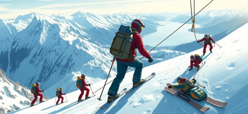 10 Filme über die Rettung von Skifahrern