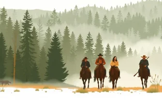Western-Filme über Wälder