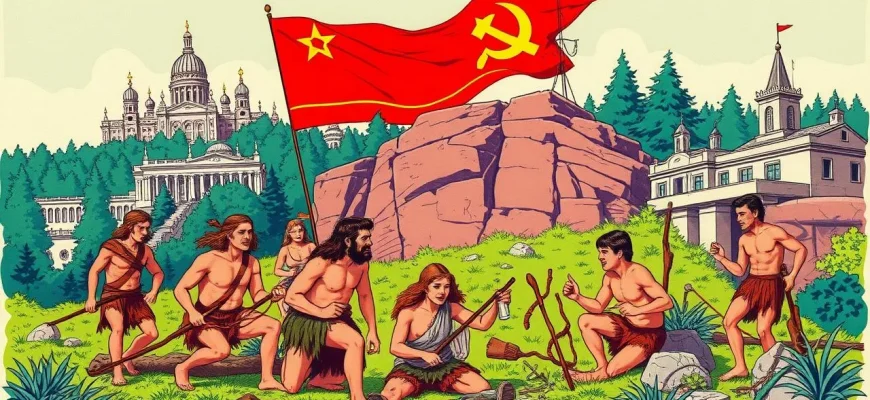 Sowjetische Filme über das Leben der Höhlenmenschen