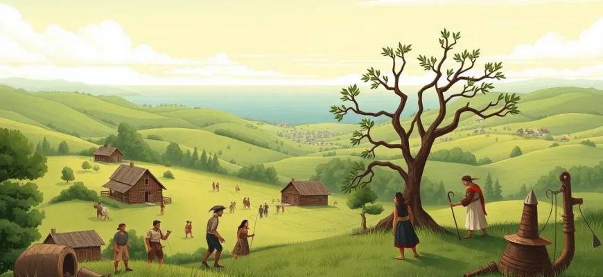 Historische Filme über die ersten Siedler