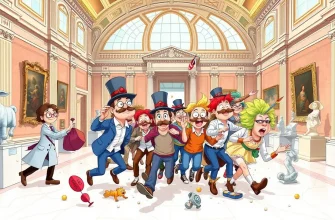 Lustige Museen: 10 Komödien, die Kunst und Lachen verbinden