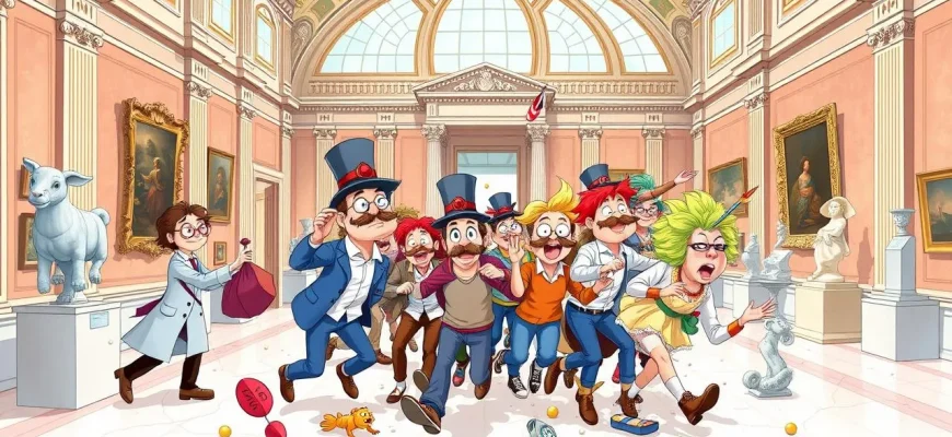 Lustige Museen: 10 Komödien, die Kunst und Lachen verbinden