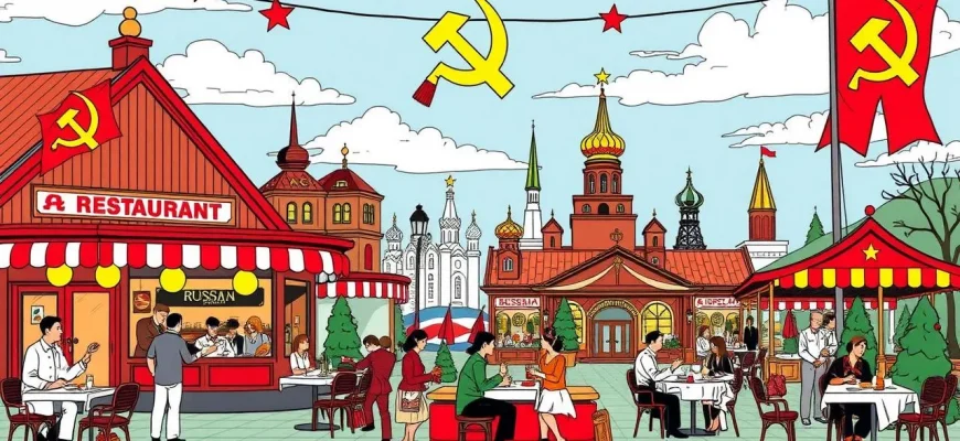 Sowjetische Filme über Restaurants