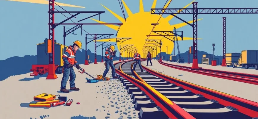 Filme über die Reparatur von Eisenbahnen