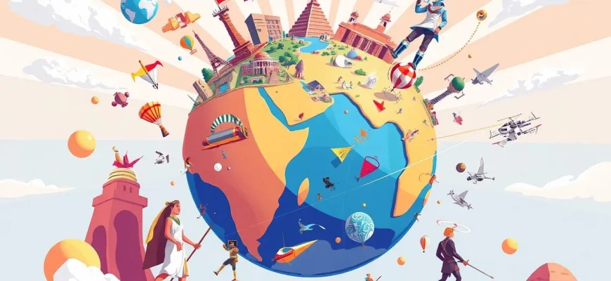 Filme, die die Zivilisationen der Welt erforschen