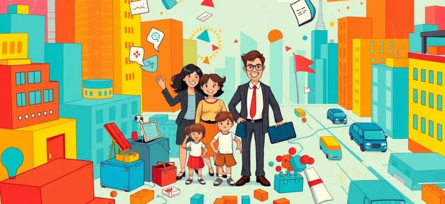 Familienfilme, die Karriere und Familie verbinden