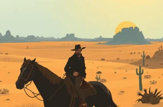 Westernfilme in der Wüstenlandschaft