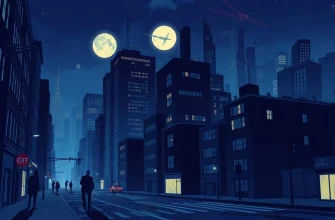 Krimifilme in der nächtlichen Stadt