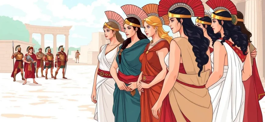 Historische Filme über spartanische Frauen