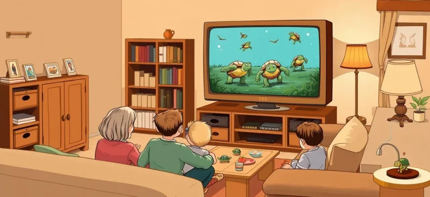 Familienfilme über Schildkröten