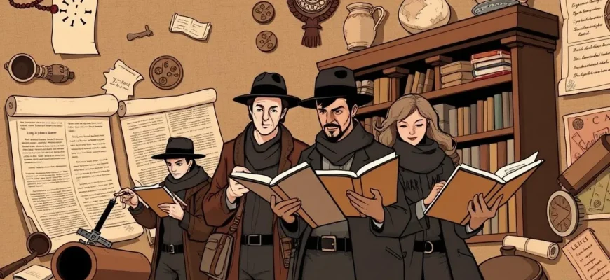 Abenteuerliche Filme über alte Schriftrollen