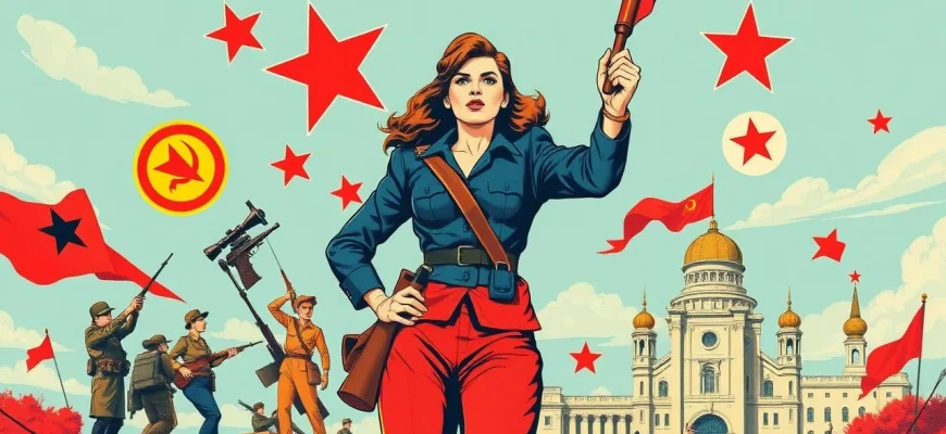 Sowjetische Filme über Kämpferinnen