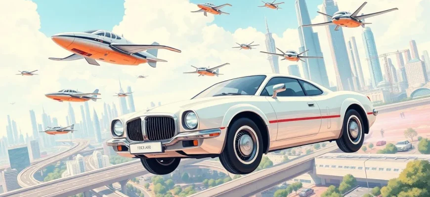 Fantastische Filme über fliegende Autos