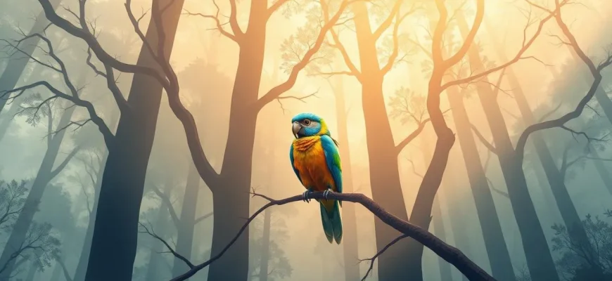 Abenteuerfilme über seltene Vögel