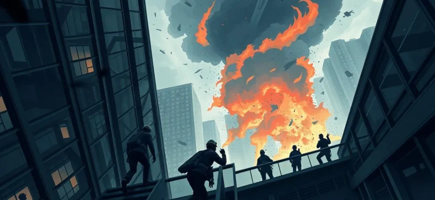 Katastrophenfilme über Rettung in Wolkenkratzern