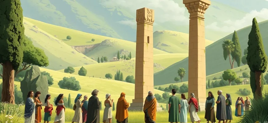 Historische Filme über die Obelisken von Axum