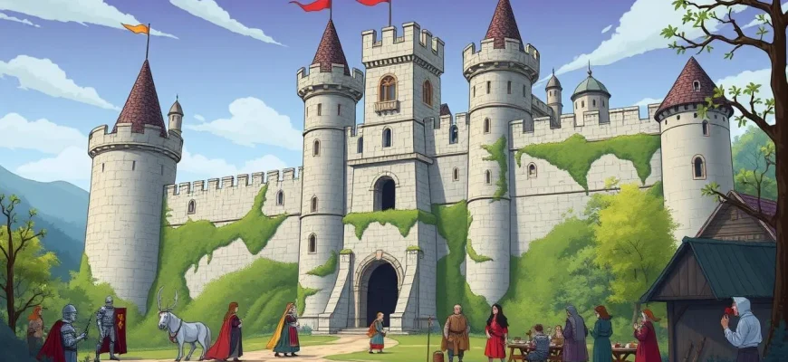 Historische Filme über mittelalterliche Burgen