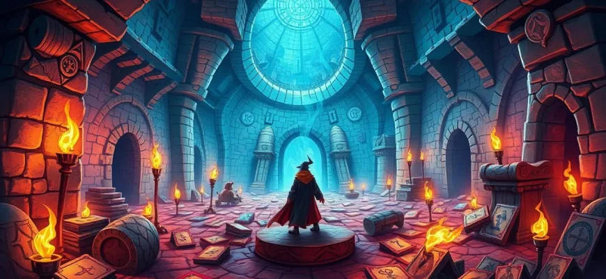 Mystische Filme über Karten und Dungeons