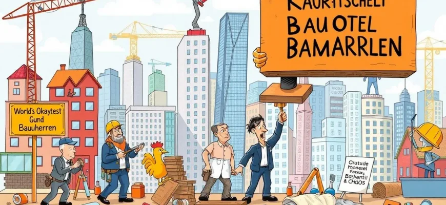 Komische Filme über Architektur