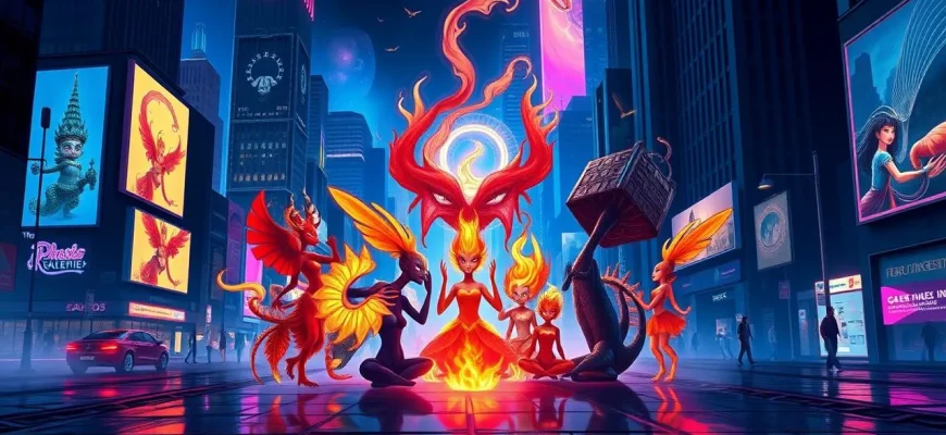 Mystische Filme über Feuergeister