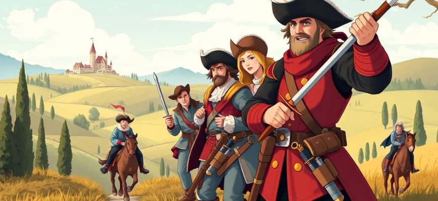 Familienfilme über Musketiere