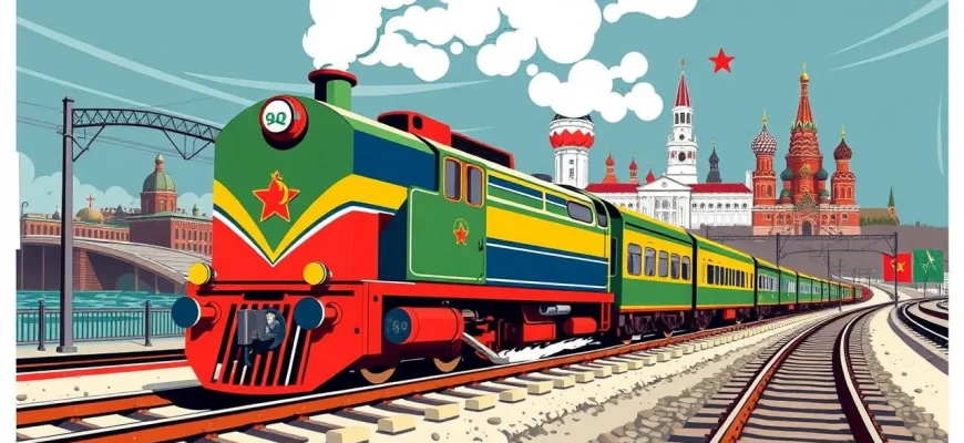 Sowjetische Filme über Züge