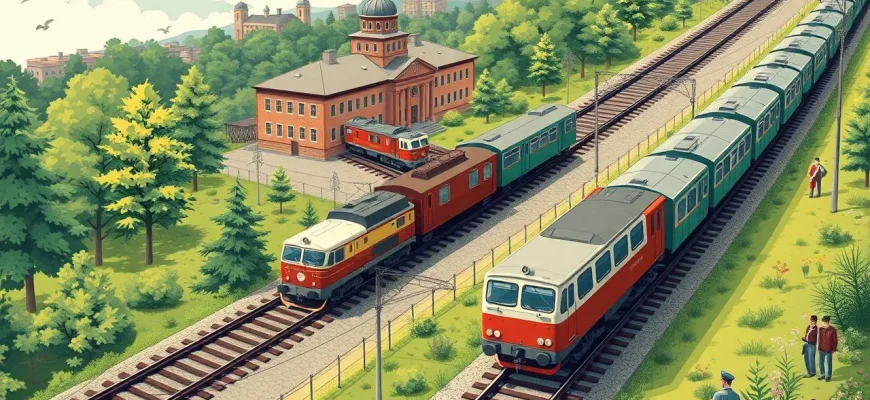 Sowjetische Filme über Eisenbahnen