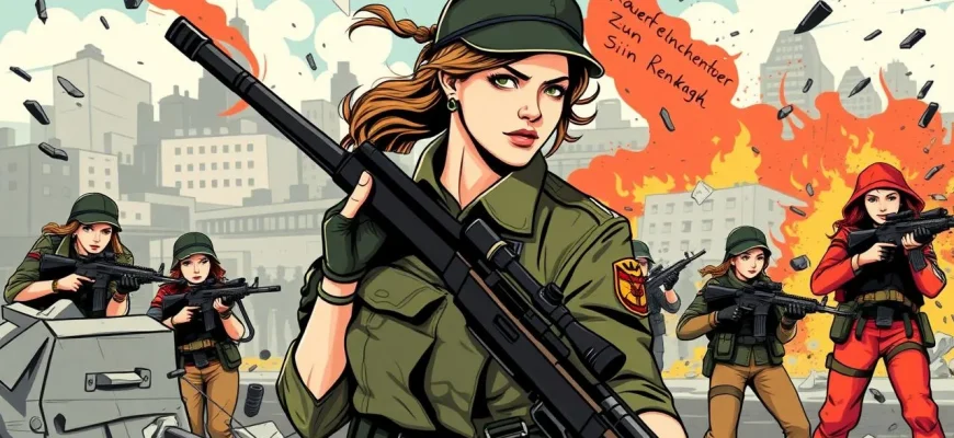 Kriegsdramen über Frauen-Scharfschützen