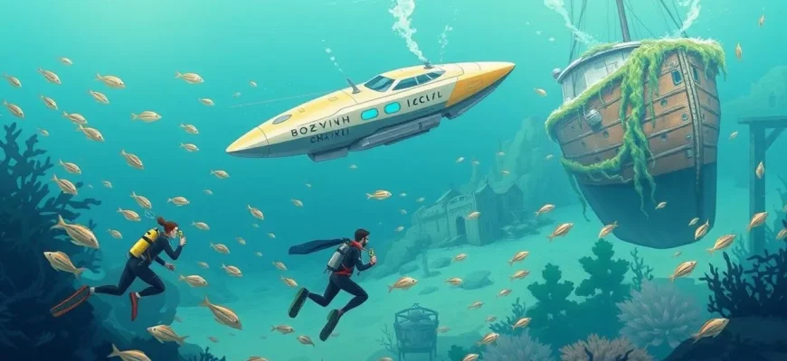 Abenteuerliche Tauchgänge: Boeviki mit gesunkenen Schiffen