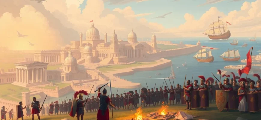 Historische Filme über Roms Kriege