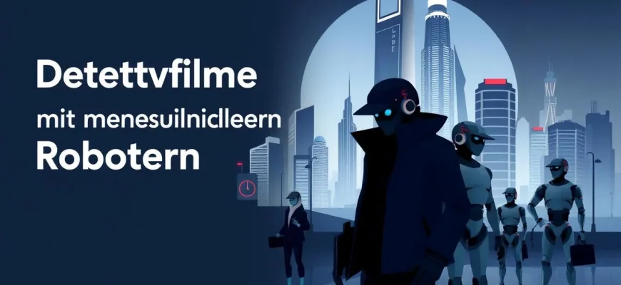 Detektivfilme mit menschenähnlichen Robotern