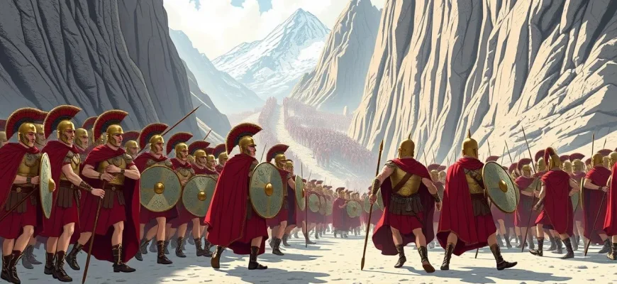 Historische Filme über die Schlacht bei Thermopylen