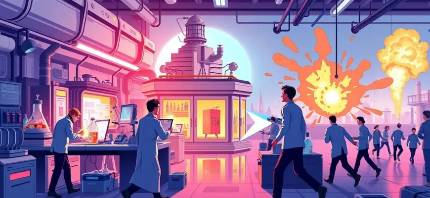 Action-Filme über wissenschaftliche Stationen