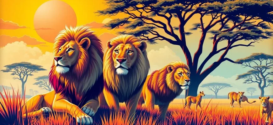 Filme über Löwen: Eine majestätische Reise