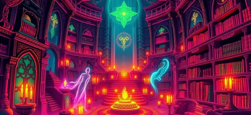 Mystische Filme über Tempelbibliotheken