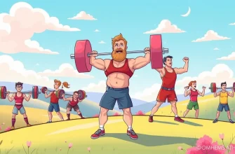 Die besten Komödien über Schwerathletik