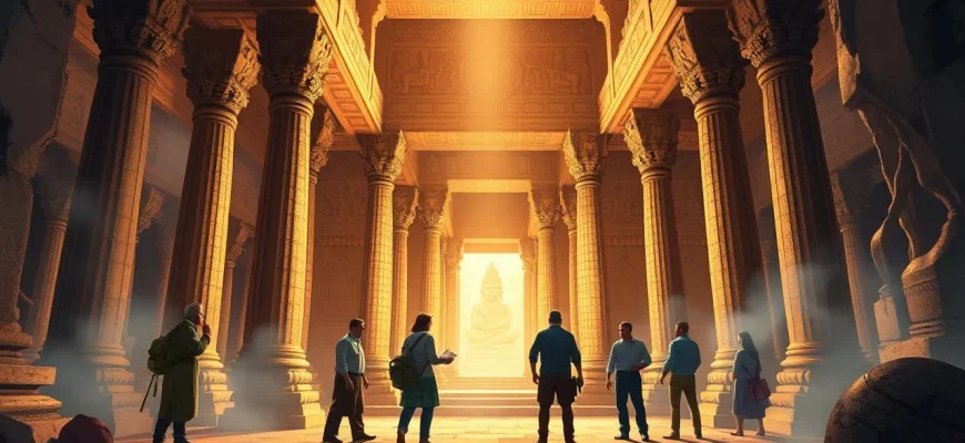 Historische Filme über alte Tempel