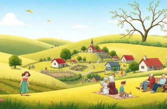 Melodramen über das Dorfleben