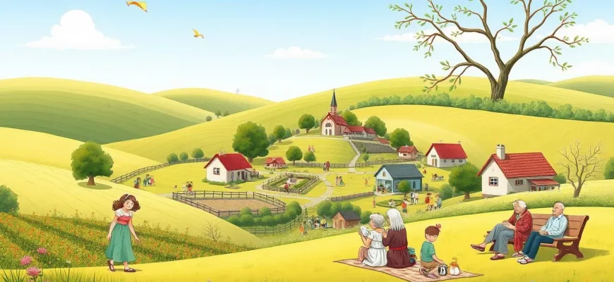 Melodramen über das Dorfleben