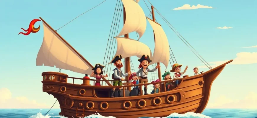 Familienfreundliche Piraten-Abenteuer