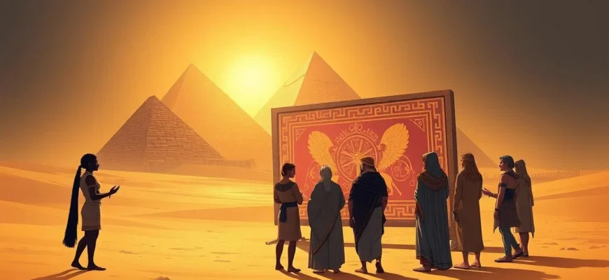 Historische Filme über den Bau der Pyramiden