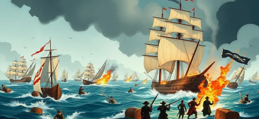 Historische Filme über Seeschlachten