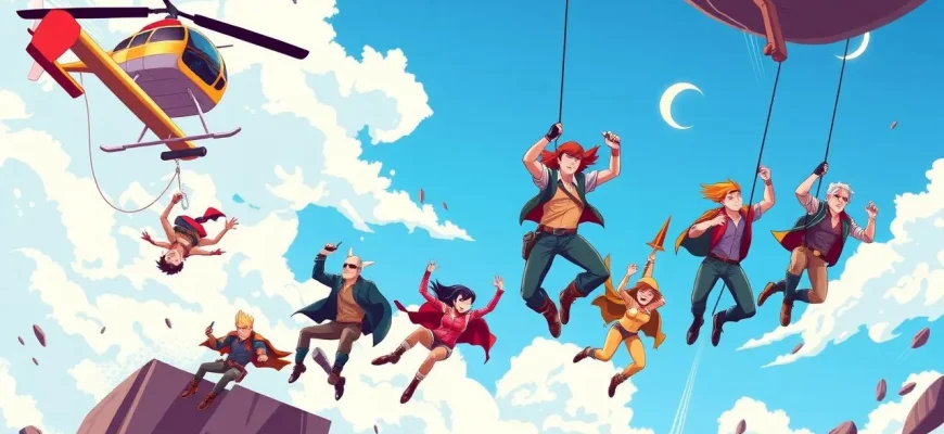 Actionfilme über spektakuläre Stürze