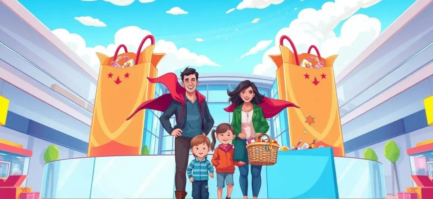 Familienfilme über Einkaufszentren