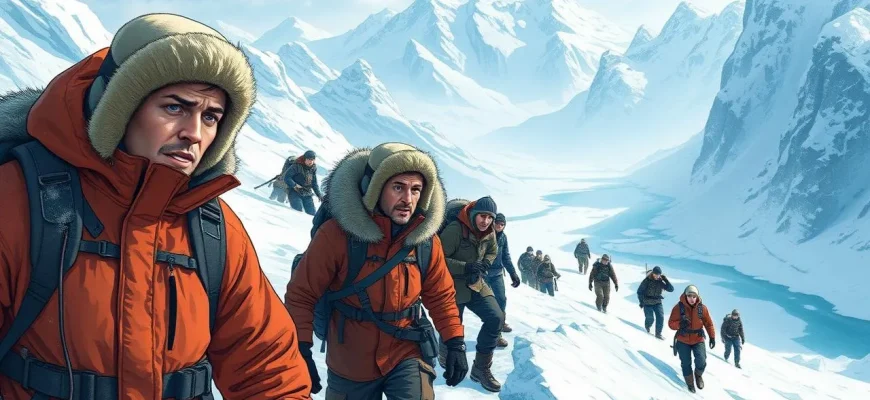 Abenteuerliche Überlebensfilme im Eis